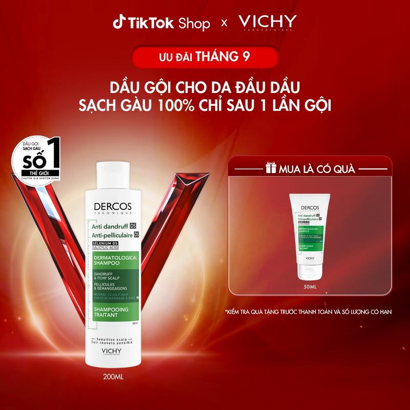 Dầu gội sạch gàu 100% chỉ sau một lần gội, giúp sạch gàu dành cho da đầu dầu &…