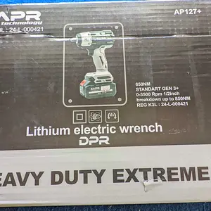 impact 1 set komplit Impact Wrench APR Japan AP127+  Mesin Pembuka Baut Roda CVT