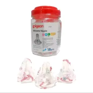 Pigeon Silicone Nipple Toples ECER untuk Bayi