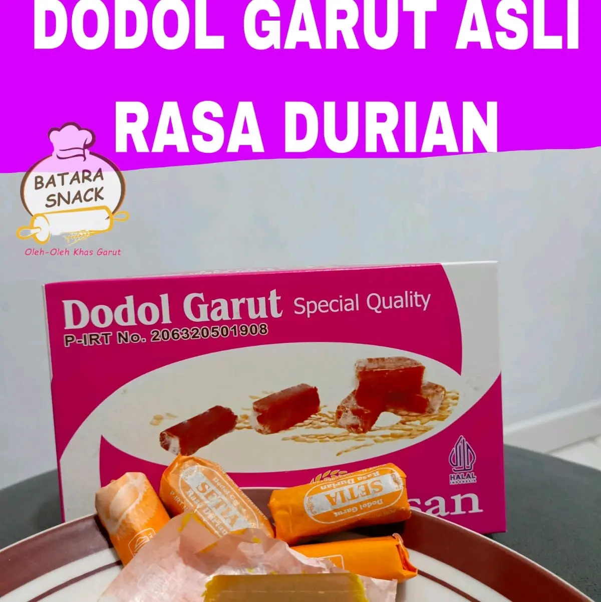 DODOL GARUT ASLI RASA DURIAN DODOL ORIGINAL 1 KILOGRAM DODOL FRESH LANGSUNG DARI PABRIK
