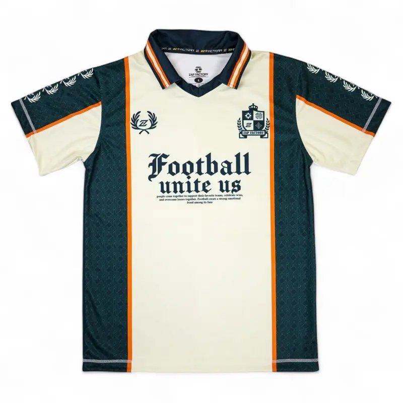 Zap Apparel Football Unite Jersey Vintage Retro Styl