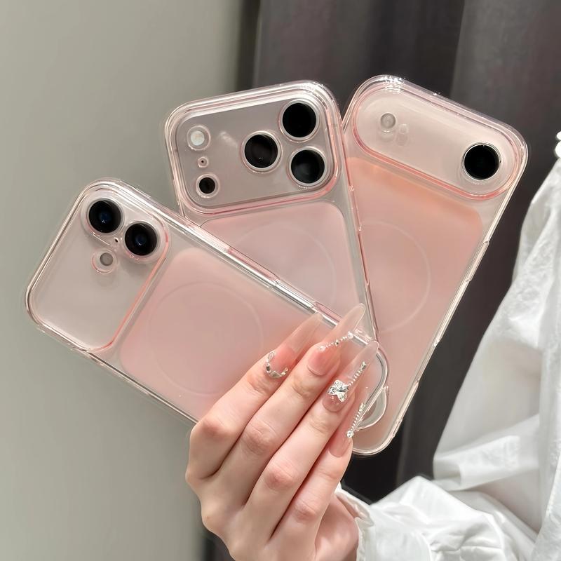 Ốp lưng điện thoại màu kẹo tươi mát, Chống sốc bảo vệ camera iPhone 17, 14, 12,…