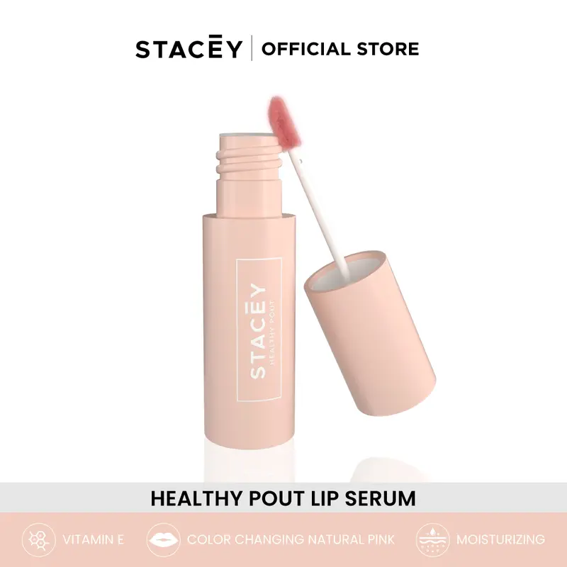 Stacey Healthy Pout Lip Serum - Make Up Lip Serum Korea Vitamin Bibir 1