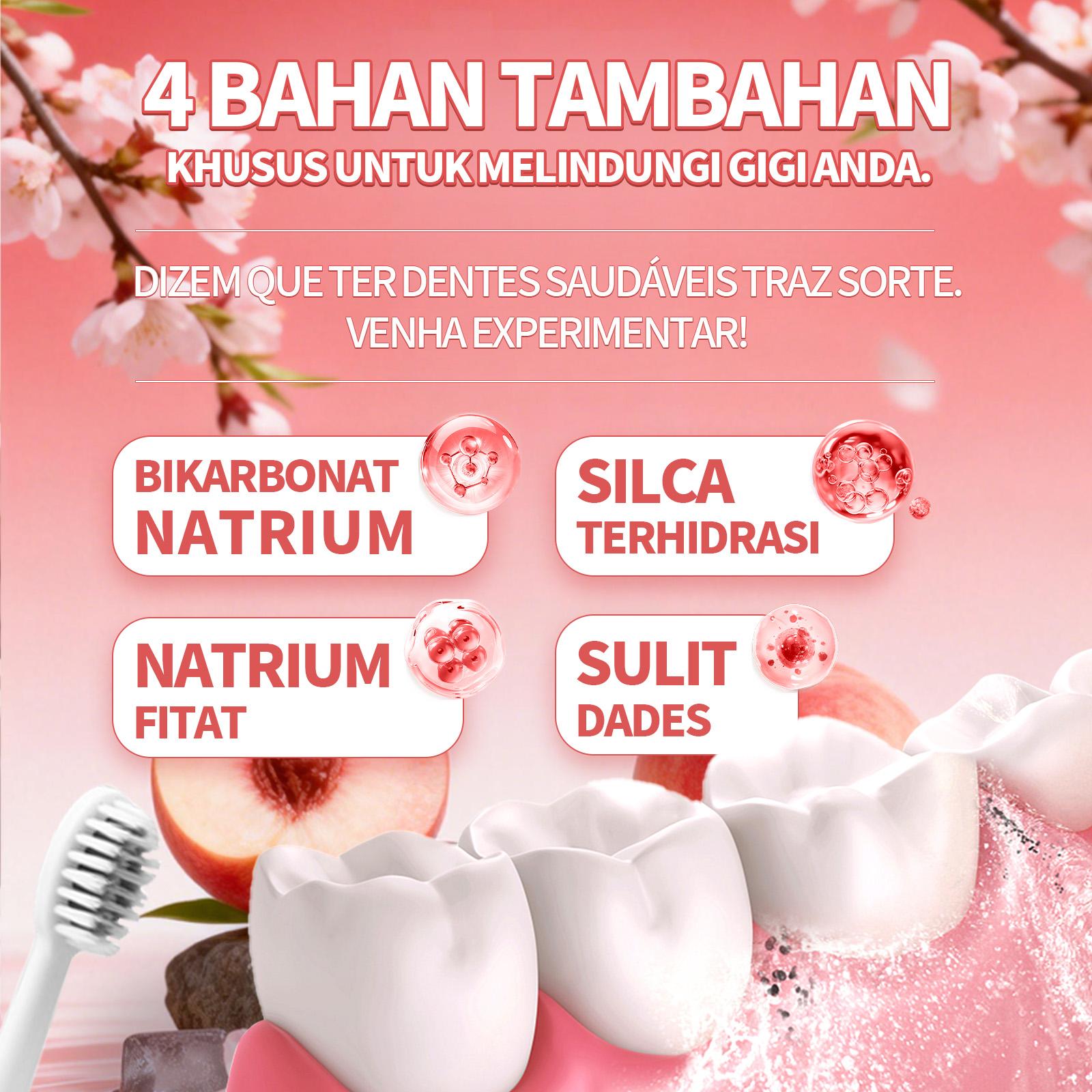 【Pengiriman acak merah biru】Pro Pasta Gigi Pemutih Baking Soda Plus Mint Alami 120g, BPOM, Menghilangkan plak gigi, Melindungi dari gigi berlubang, Merawat gigi, Menyegarkan napas. [BISA COD]