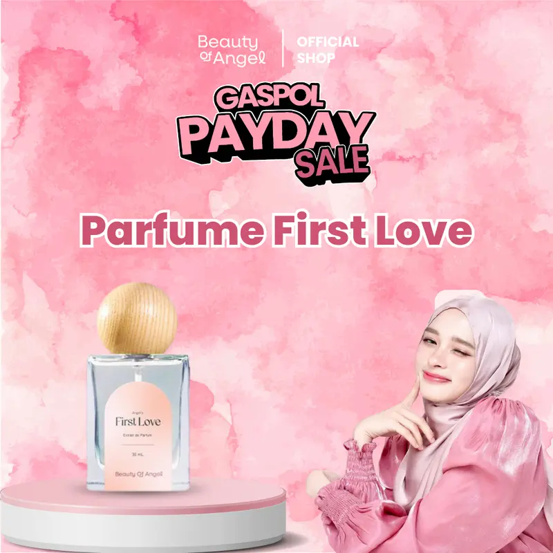 Beauty of Angel First Love Extrait de Parfume | Parfum unisex premium longlasting Pear Perfume Cair Wangi Vanila Peony Elegant Orange Box 1