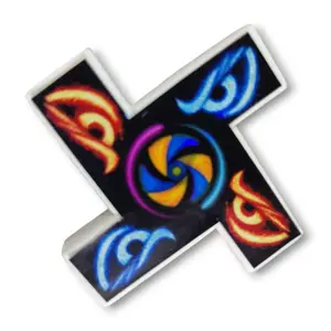 Gangsing Penghapus Hologram Motif Mata Elang Mainan Viral Pemadam Gangsing Anak Gasing