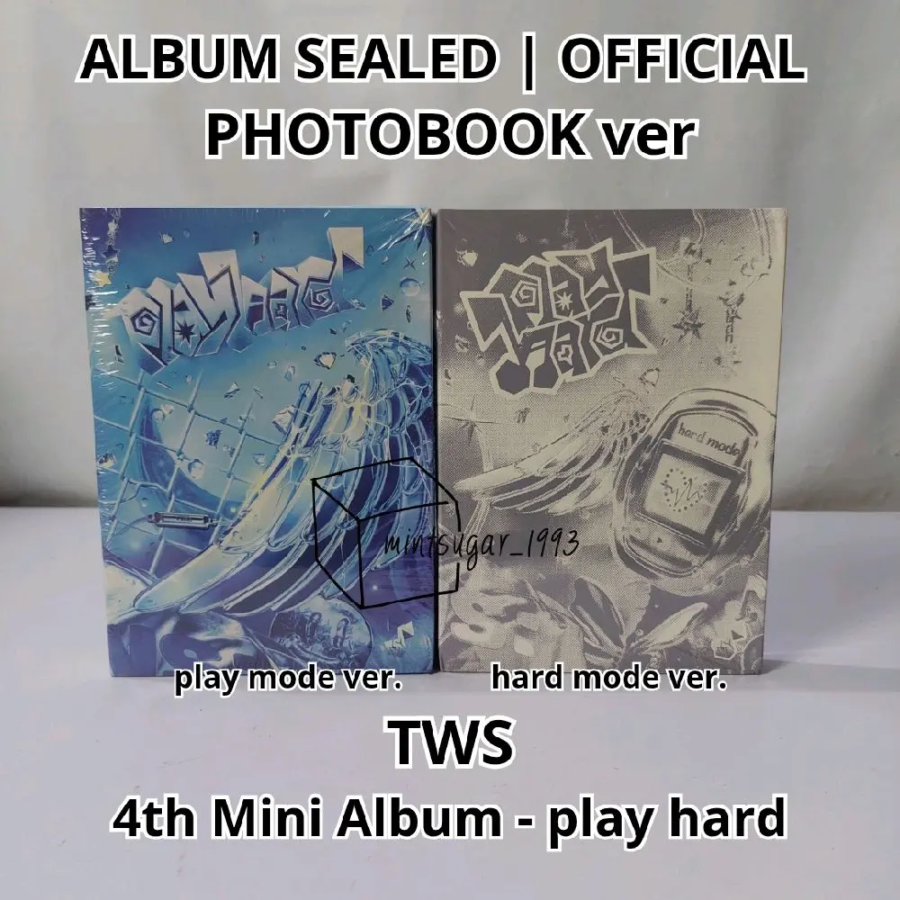 [ READY SEALED ] TWS - 4th Mini Album [ play hard ] ( Standard / Regular / Photobook ver ) ( Random Ver. | play mode ver | hard mode ) Official Kpop Album New