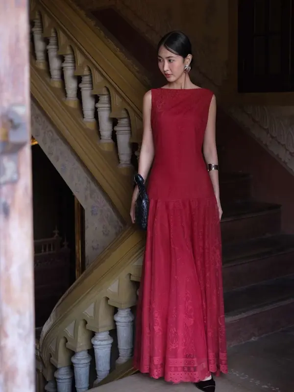 DEMIQ - SOLANA DRESS - VÁY REN, ĐẦM, VÁY DÀI 3
