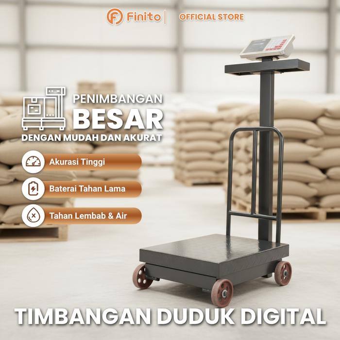 Gambar Timbangan Duduk Digital 150kg/300kg Matrix 2 Layar Ukuran Plat 40*50 //Garansi 1 Tahun - MATRIX TD150 dari FINITO ELEKTRONIK_NEW Kota Semarang Tokopedia