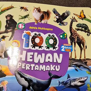 100 HEWAN PERTAMAKU (Full Colour), by Media Sholih