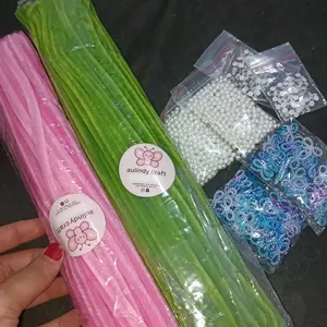 Aulindy - 100pcs Mata Boneka Kocak Plastik Tanpa Perekat 4mm 6mm 8mm 10mm