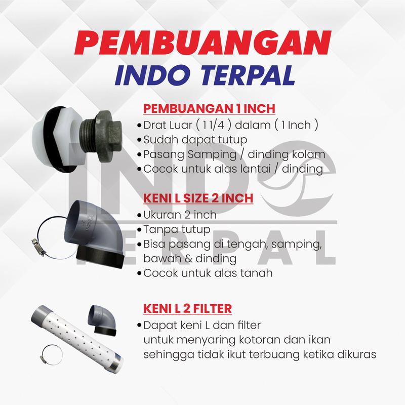 Terpal Kolam Ikan 300x100x80 / 3x1x08 Tebal A20 Untuk Budidaya Lele Nila Gurame Belut Udang 5