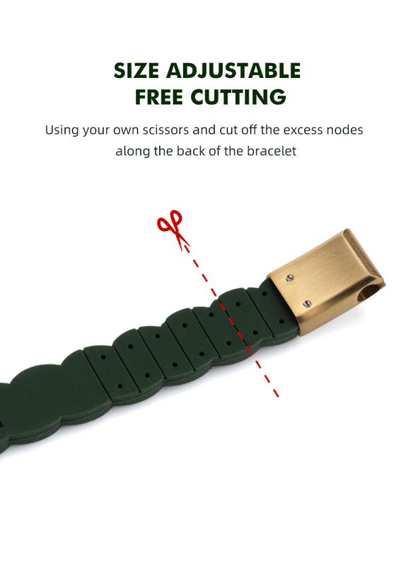 Product Introduction of New Power Ionics 3000ions Morandi Colors Men Womens Fashion Wristband Bracelet Balance Energy Balance Human Body Free Engrave 7