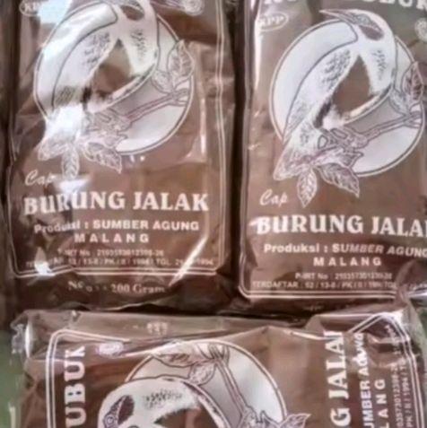 terlaris 5 bungkus kopi cap burung jalak/kopi murni tanpa campuran / khas malang 200 gram 3
