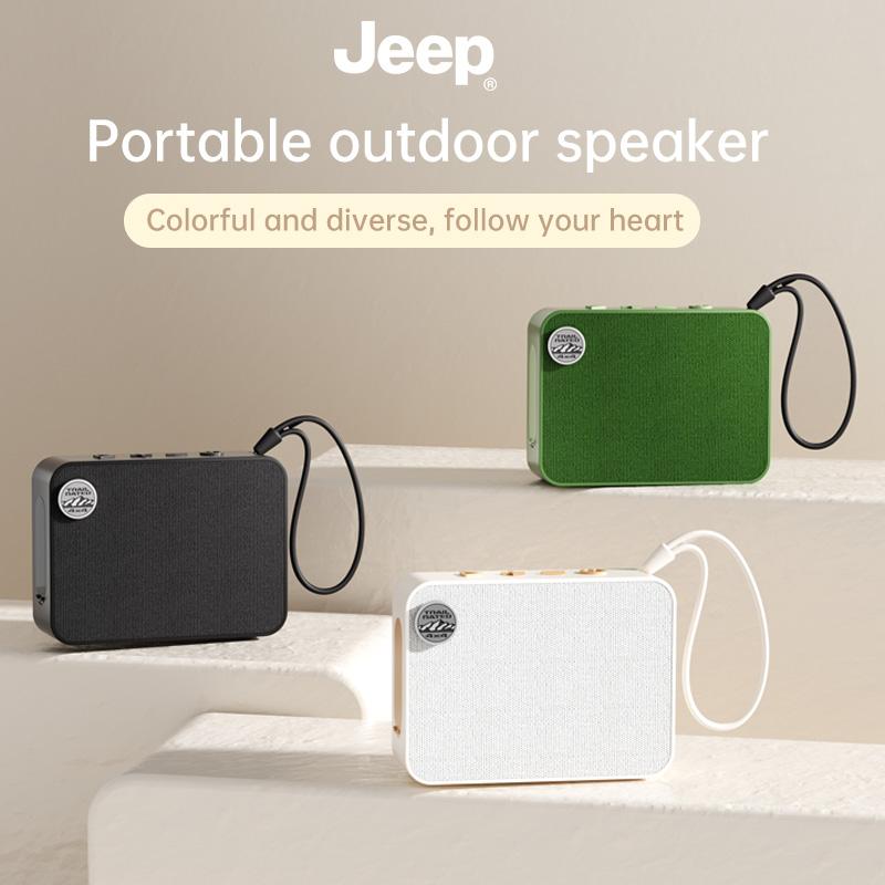 Loa Jeep Không Dây Bluetooth SC011 Nhẹ và Di Động cho Sử Dụng Ngoài Trời Kết Nối TWS Âm Thanh Vòm Nâng Cấp Mới Bluetooth V6.0 Thời Lượng Pin Dài Truyền Động Kép Cổng Sạc Type C