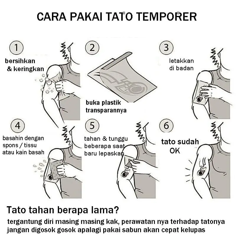 Tato Temporer QC 801 Motif Tulisan STRONGEST Tattoo Tatto Temporary Tahan Air Sementara - Tatto Pria Dan Wanita Dewasa - Tatto Dada - Tatto Kaki - Tatto Lengan - Tatto Punggung - Tatto Tubuh - Tatto Sticker Stiker Unik Estethic Kering Bunga 8