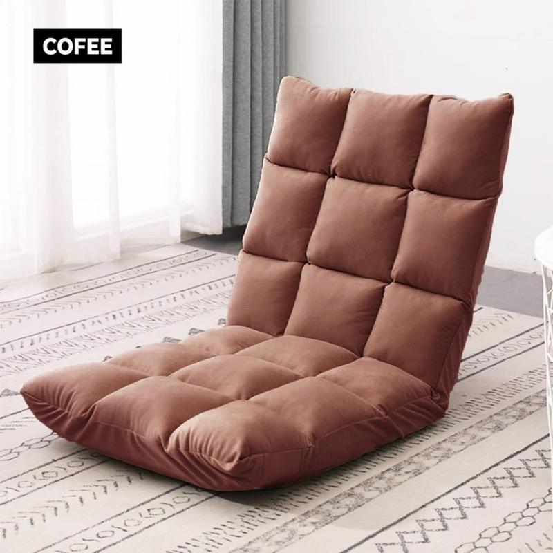 Kursi Lantai Lipat Lesehan Kursi Sandaran Sofa Lesehan Gaming Alas Lantai 3