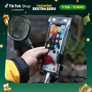 MLS - Sarung Handphone Sarung HP Anti Air Motif Polos Pouch Transparant Tahan Air Pelindung Hp untuk Berenang