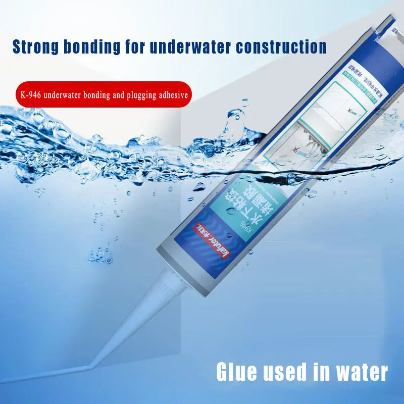 k946 35ML underwater adhesive sealing tape water plugging glue fish tank water leakage repair special glue swimming pool glue mosaic tile swimming pool water leakage spa special glue ship water operation glue