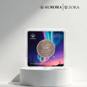 Collectable 10 Gr - Aurora Silevera - Rare Item Collection - Fine Silver 999.9