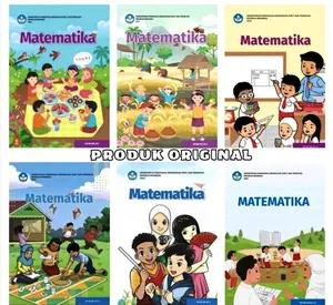 Buku Matematika Non  lisensi Kelas 1,2,3,4,5,6 Sd Kurikulum Merdeka Asli Kemendikbud Ri Soft Cover Edisi Tahunan Edisi Khusus Siswa