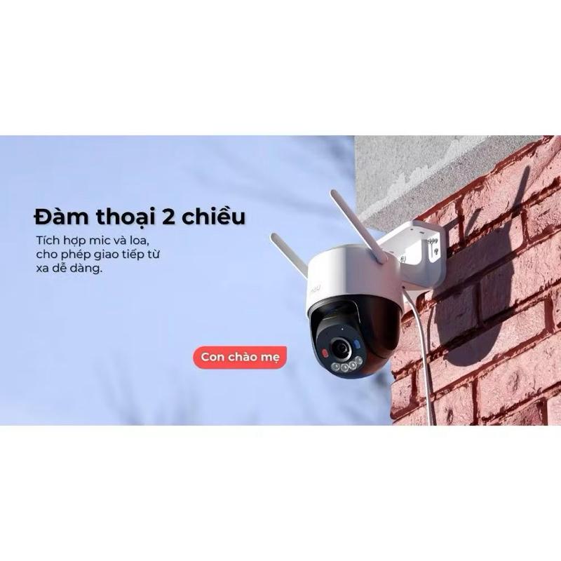￼Camera Wifi Imou Cruiser SC K7FP chuẩn 3K 5MP, xoay 360 độ, đèn báo xanh đỏ, Bảo hành chính hãng 2 năm 4