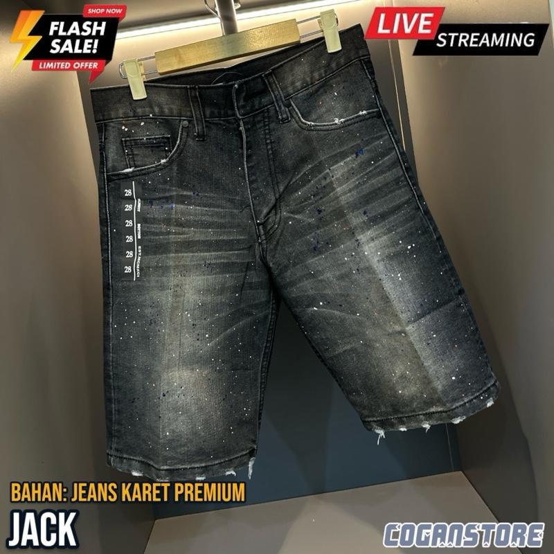 FREE PARFUM - Celana Pendek Jeans Ripped HIGH QUALITY “ JS01 “ - COGANSTORE 030624110HE 6