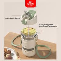 Gambar SPEEDS Botol Minum Tumblr Glass Botol Mini Heat Protection Case 008-1 - Hijau Random dari SpeedsShop Kota Surabaya 3 Tokopedia