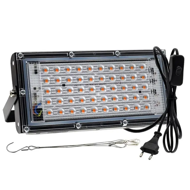 Đèn LED phát triển, Chiếu sáng phổ đầy đủ, cho cây trong nhà thủy canh, phích cắm EU 1