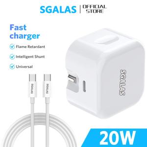 Penyesuai Kuasa USB-C, 20W, Untuk iPhone 16, 15, 14, 13, 12, 11, Pro Max, 14 Plus, X, XR, XS Max, Pengecasan Pantas PD, Palam UK, Pengecas Dinding, Aksesori Pengecas, Penyesuai Telefon, [Kapal 24Jam]