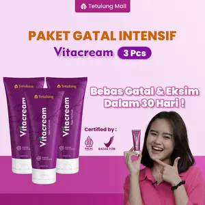 Paket 3 Vitacream - Salep Herbal Alami Bantu Atasi Gatal dan Eksim