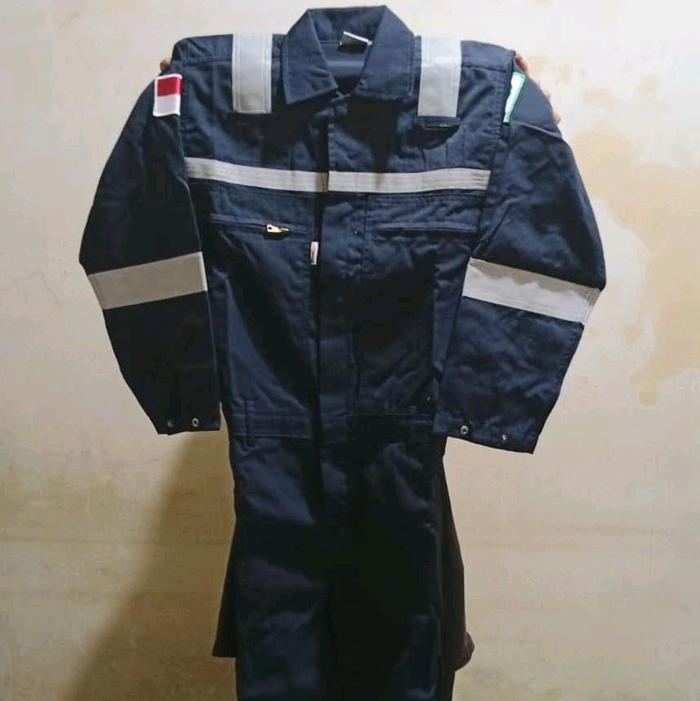Anti Rabiya Api Promo Coveroll Wearpack Anti Api NFPA 2112 - Navy, L - Jakarta Utara ...