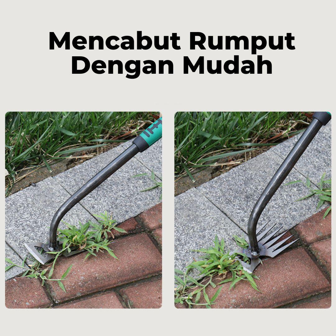 Weeding Garu Kecil Penyiangan Harrow Manual Alat Pencabut Pembersih Rumput Gulma Liar Kebun Weeding Garu Kecil Penyiangan Harrow Manual Alat Pencabut Pembersih Rumput Gulma Liar Kebun