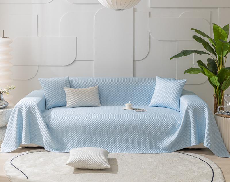 Product Introduction of Summer Coolness Sofa Scarf Cool Bean Cover Cloth Sofa Cover Scarf Summer Cool Seat Cushion 30