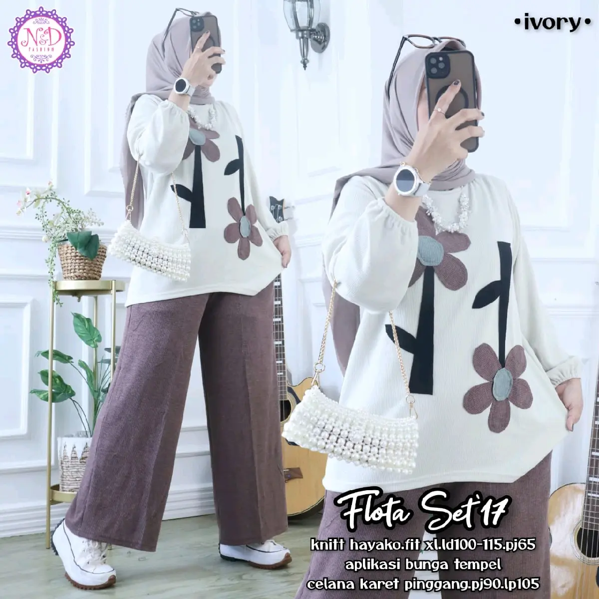 SETELAN FLOTA SET KNIT PREMIUM PREMIUM IMPORT QUALITY
