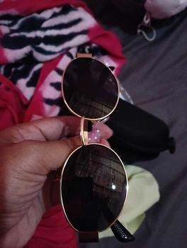 Product Review of Terbaru !! Kacamata Fashion Sunglases CLN MIKHA TAMBAYONG 0154 + Box & Hard Case Kacamata from f**l N**a 3
