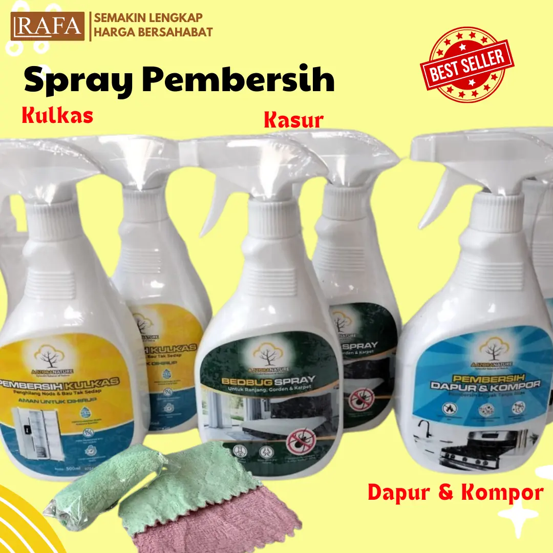 RAFA | Aozora Pembersih Kasur Pembersih Kompor Dapur Pembersih Kulkas