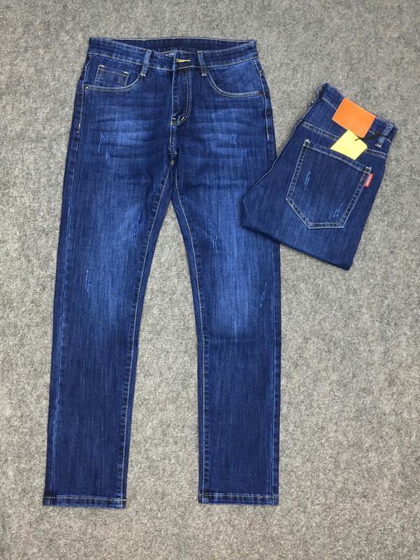 Quần Jean Nam Cao Cấp XANH ĐẬM CÀO - HC 08 Menswear Pants Có Túi