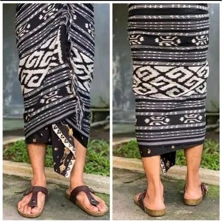 Saput Bali Blanket Motif Etnik Klasik Murah Dewasa Kain Muslim Tenun Batik 3