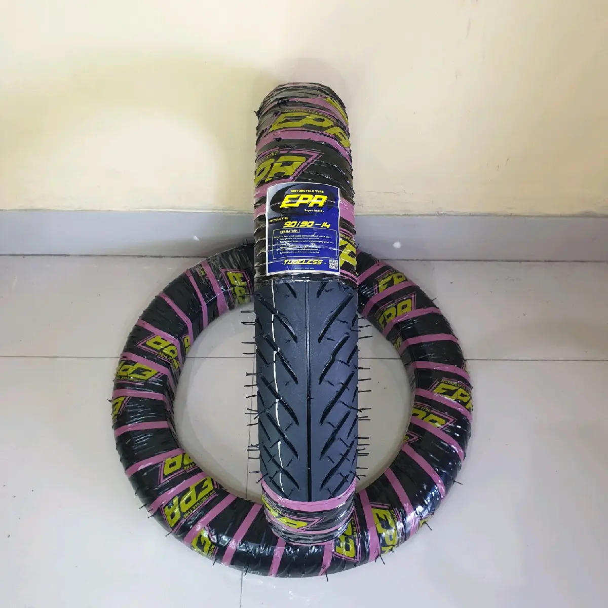 EPR BAN Motor TUBLES BEAT XEON MIO VARIO Ukuran bisa dpilih DEPAN 80/90 & BELAKANG 90/90 RING 14 Accessories Motor Motorcycle