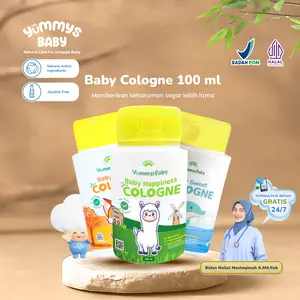 YummysBaby Cologne 100ml | Cologne dengan Harum Tahan Lama Si Kecil Sepanjang Hari