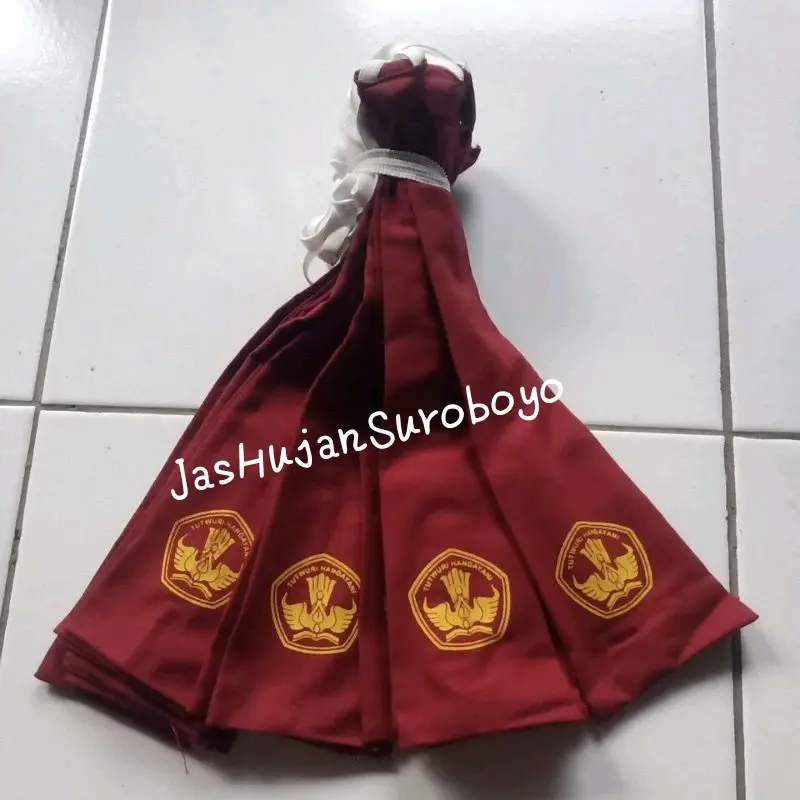 (Isi 2 Pcs) Dasi SD SABLON Karet Cewek Cowok Dasi Sekolah Dasar 3