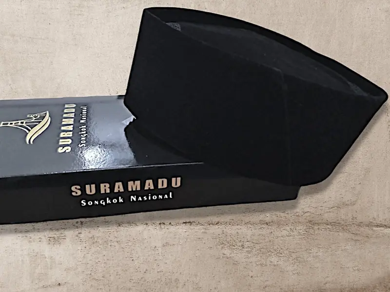 Peci Songkok Kopiah Hitam AC Suramadu Fashion Muslim Pria Dewasa Nyaman 2