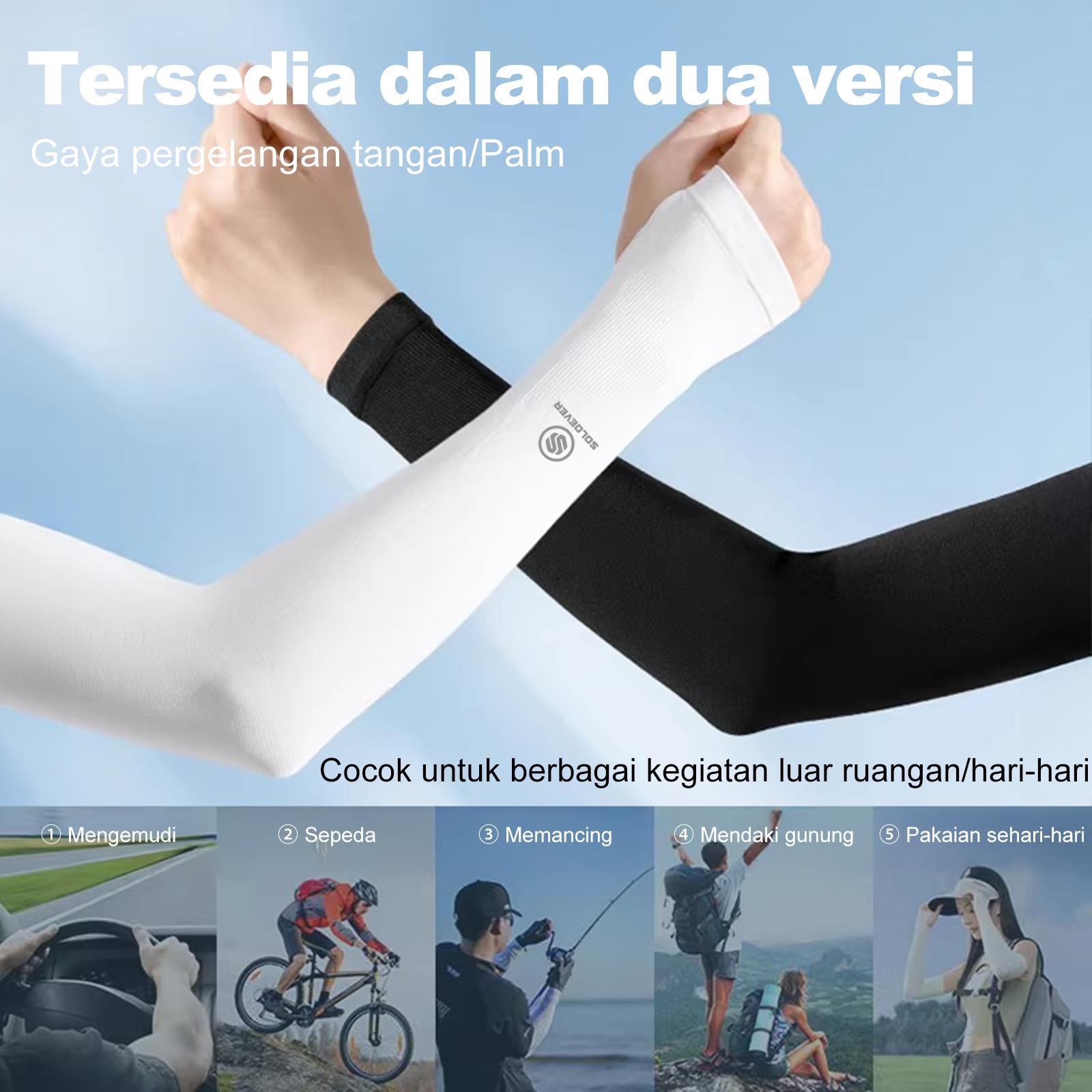 SOLOEVER 1Pair Arm Sleeves UPF50+ Sun Protection Man and Women Lengan baju Breathable Hand Cover Cooling Outdoor Cycling Sun Biking Ice Fabric Sleeve SOLOEVER 1Pair Arm Sleeves UPF50+ Sun Protection Man and Women Lengan baju Breathable Hand Cover Cooling Outdoor Cycling Sun Biking Ice Fabric Sleeve