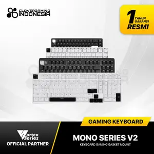 VortexSeries MONO SERIES Wired Mechanical Keyboard Gasket Mount Hotswappable 5 Pin Switch NKRO