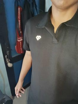 Product Review of Polo Motion Knit - All In Chris Putra - Premium Mango Knit T-Shirt Pria Oversize Baju Knit Pria Casual Comfortable from L**m 1