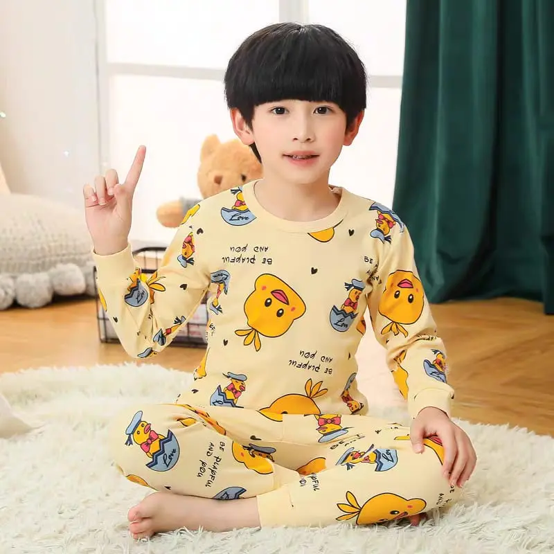 DEALSHOP BAJU TIDUR ANAK LENGAN PANJANG / SETELAN ANAK PEREMPUAN / SETELAN ANAK LAK-LAKI / ONE SET ANAK PEREMPUAN 335 3