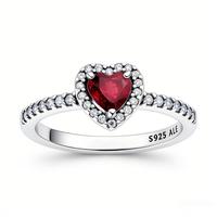 Gambar Borobudur Holog - Cincin S925 Perak Murni Hati Merah - Berkilau Bak Batu Rubi Asli - Elegan Sehari-hari - Hadiah Istimewa - Cinta Abadi, 50mm dari BorobudurHolog Indonesia Kota Bekasi 2 Tokopedia