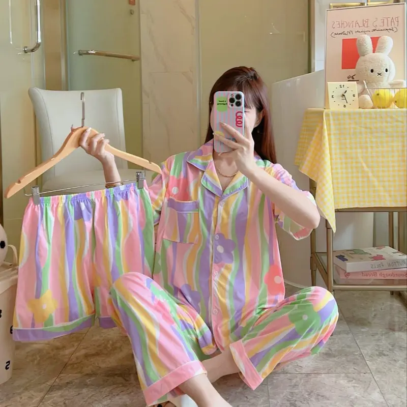 Nota CO Piyama Tidur Paket Bundling Wanita Busui 2
