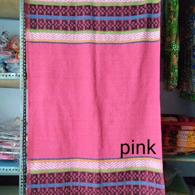 handuk polos handuk harian  kotak kotak besar 70x140 2